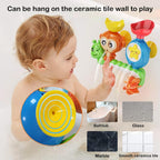 G-WACK Bath Toys for Toddlers Ages 1-3 Year, Lovely Monkey & Caterpillar