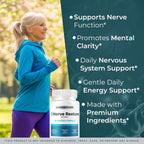(3 Pack) Nerve Restore - Nerve Restore Advanced Formula Capsules Natural Premium Formula, Daily Pills Support Comfort, Nerve Restored Vitamins Health Wellness, 180 Capsules for 3 Months
