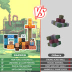 Magnetic Blocks Toys for Kids, 100 PCS Building Blocks Cubes, Stacking Magnetic Tiles Toys for Kids Toddlers Boys Girls Ages 3 4 5 6 7 8-12 Birthday Gifts Party Supplies (Underworld)