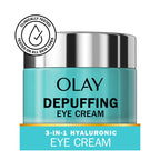 Olay Hyaluronic + Peptide 24 Gel Eye Cream, Fragrance-Free, 0.5oz (15 mL)