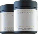 ORIVeDA Lion’s Mane Organic Mushroom Extract 2-Pack - Fruiting Body 180 v-caps, Pure Mycelium 180 v-caps • Supports The Brain and Nervous System