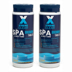 Xtremeclear Bromine Tablets for Spa & Hot Tub 3Lbs (1.5lbs Each Bottle), 1-Inch Tablets, NSF/ANSI 60 Certified, Long-Lasting Sanitizer for Clean Water