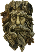 Bits and Pieces Green Man Tree Hugger Old Man Tree Faces Decor Outdoor Yard Decorations Whimsical Garden Peeker Yard Art 9.5" Tall
