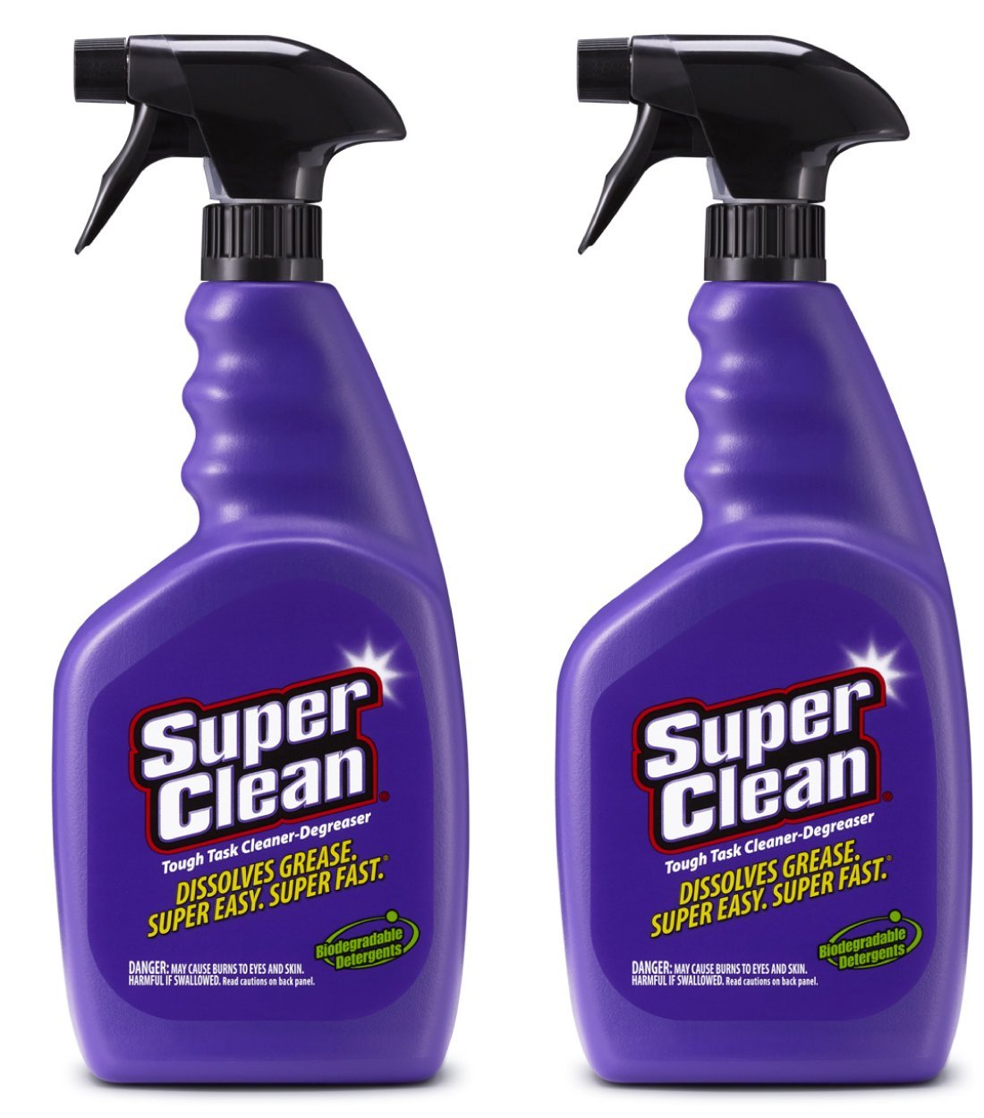 SuperClean 320064 Purple All Purpose Tough Task Cleaner Degreaser - 2 Pack (64oz.) by Super Clean 64. Fluid_Ounces