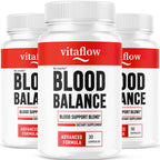 (3 Pack) VitaFlow Capsules - Official Balance Supplement Support Capsule, Vitaflow All Natural Premium Advanced Formula, Vita Flow Pills Balance Support, 90 Capsules for 3 Months