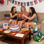 4th of July Porch Goose Outfit Goose Costume for Outdoor Garden Yard Decor