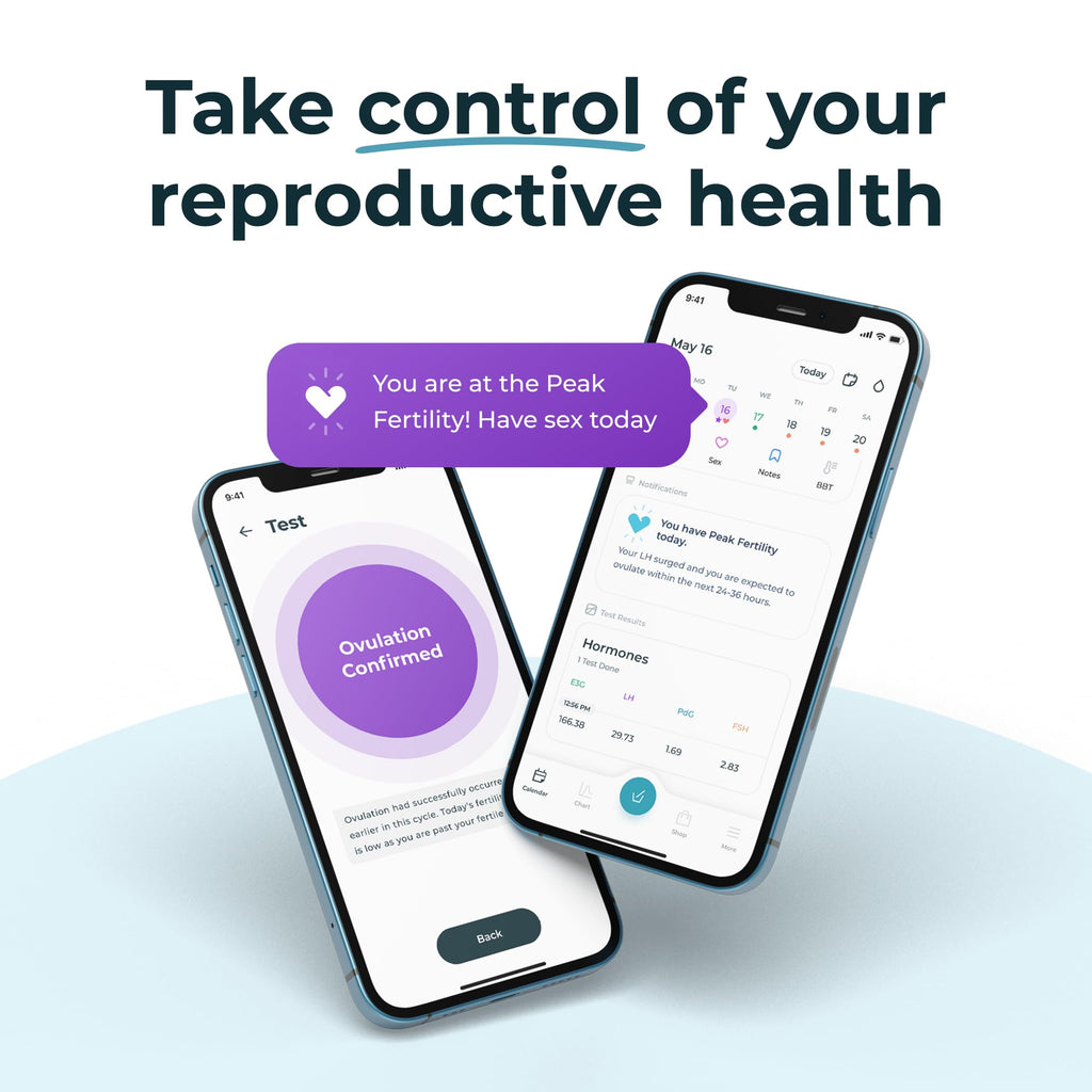 Inito Fertility Test Strips | Pack of 30 | Compatible with Inito Fertility Monitor | Compatible with Both iOS and Android