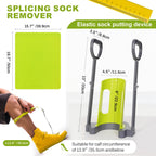 Compression Sock Aid Device | with Silicone Anti Slip Mat, Make The Compression Stockings Fit Properly | Sock Aid Device for Seniors | Sock Assistant Device