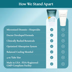 Nurturelief Micronized Diosmin Vein Contour Cream with Hesperidin | Cooling Comfort Formula | Doctor-Crafted Advanced Absorption | Daily Cosmetic Care & Cooling Relief for Lighter-Feeling Legs