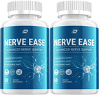Nerve Ease Capsules – NerveEase Pills Advanced Formula Maximum Strength Natural Blend, Reviews - 2 Pack - 120 Capsules