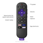 Roku Voice Remote, Replacement TV Remote Control