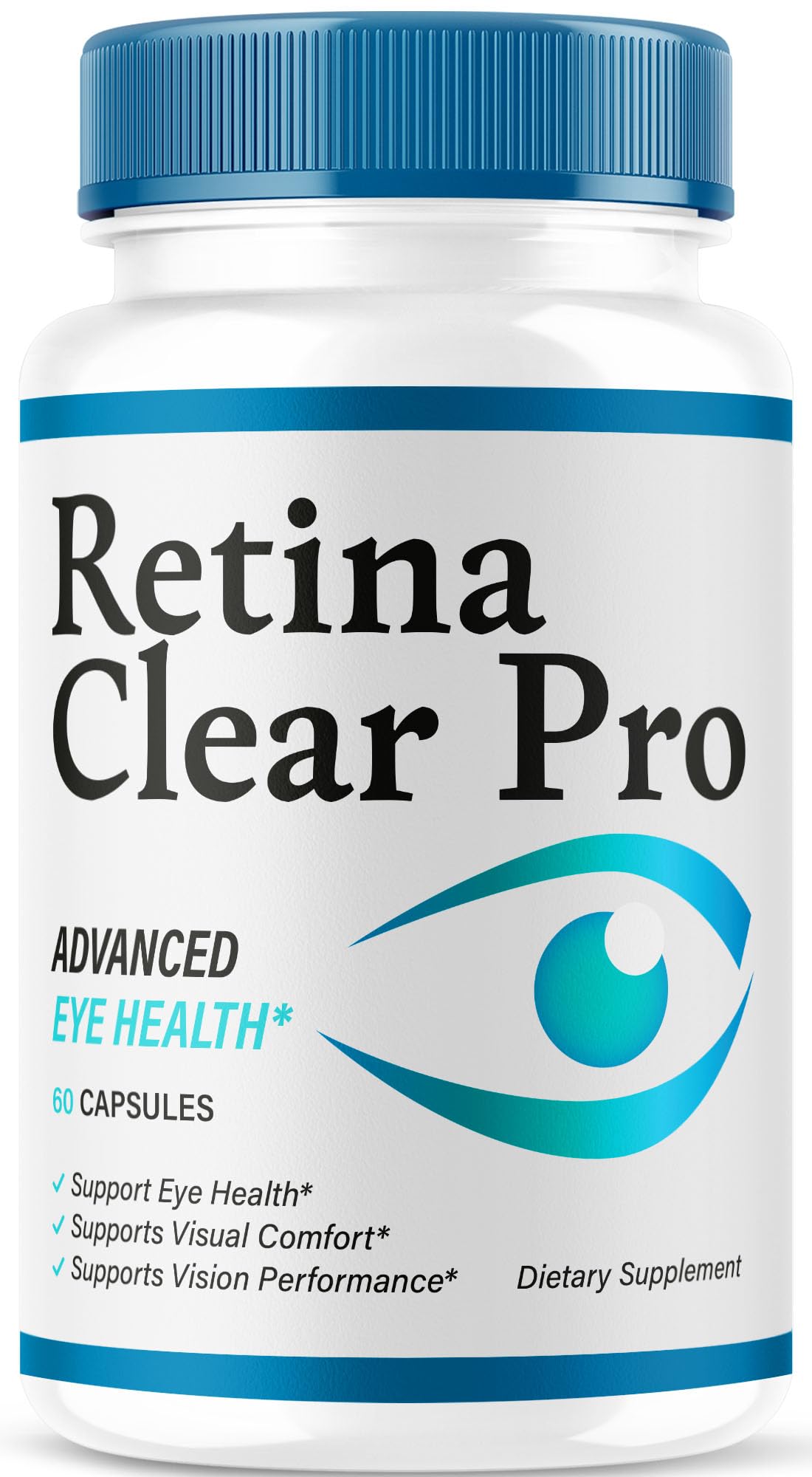 Retina Clear Pro Capsules - Retina Clear Pro Advanced Eye Health Support Pills, Natural RetinaClear Supplement Vitamins Overall Wellness & Support Reviews, 60 Capsules for 1 Month