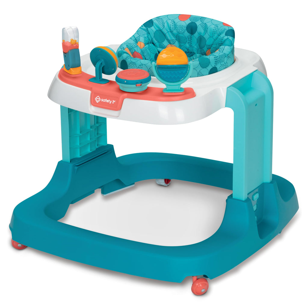 Safety 1st Ready, Set, Walk! DX Developmental Walker, Spotlight Teal