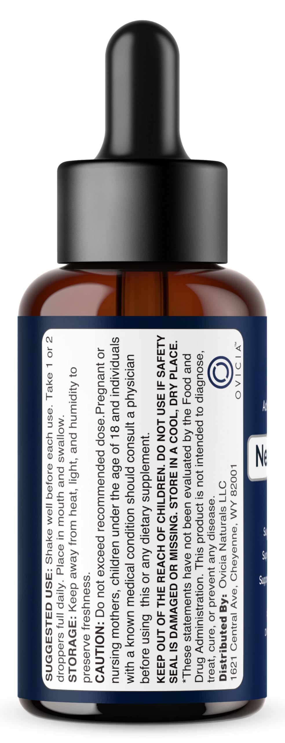 (2 Pack) NeuroTyde Drops - Neuro Tyde Support Premium Liquid Advanced Formula, Daily Neurotyde All Natural Ingredients Support Focus Memory for Overall Health & Wellness, 2 Bottles for 2 Months