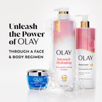 Olay Body Wash for Women, Elasticity Boosting, Collagen Peptide Serum Complex, Renews Moisture, Free of Parabens & Phthalates, Vitamin B3 Lameller Technology, For All Skin Types, 26 fl oz (Pack of 2)