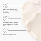 DRMTLGY Day Dream Sunscreen & Face Moisturizer SPF 40 – Water & Sweat-Resistant Sunscreen for Sensitive Skin – UVA/UVB Protection, Skin Care & Makeup Friendly
