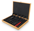 SOLIGT 12-Piece Bonsai Tools Set With Wood Box, Gift For Men Women