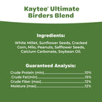 Kaytee Ultimate Birder's Blend Food, Wild Bird Seed, 10 Pounds