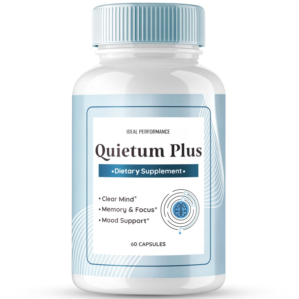 Quietum Plus Tinnitus Relief for Ringing Ears, Official Quietum Plus Tinnitus Relief Original Supplement Pills, Ring Clear Advanced Formula for Healthy Ear, QuietumPlus Reviews (60 Capsules)