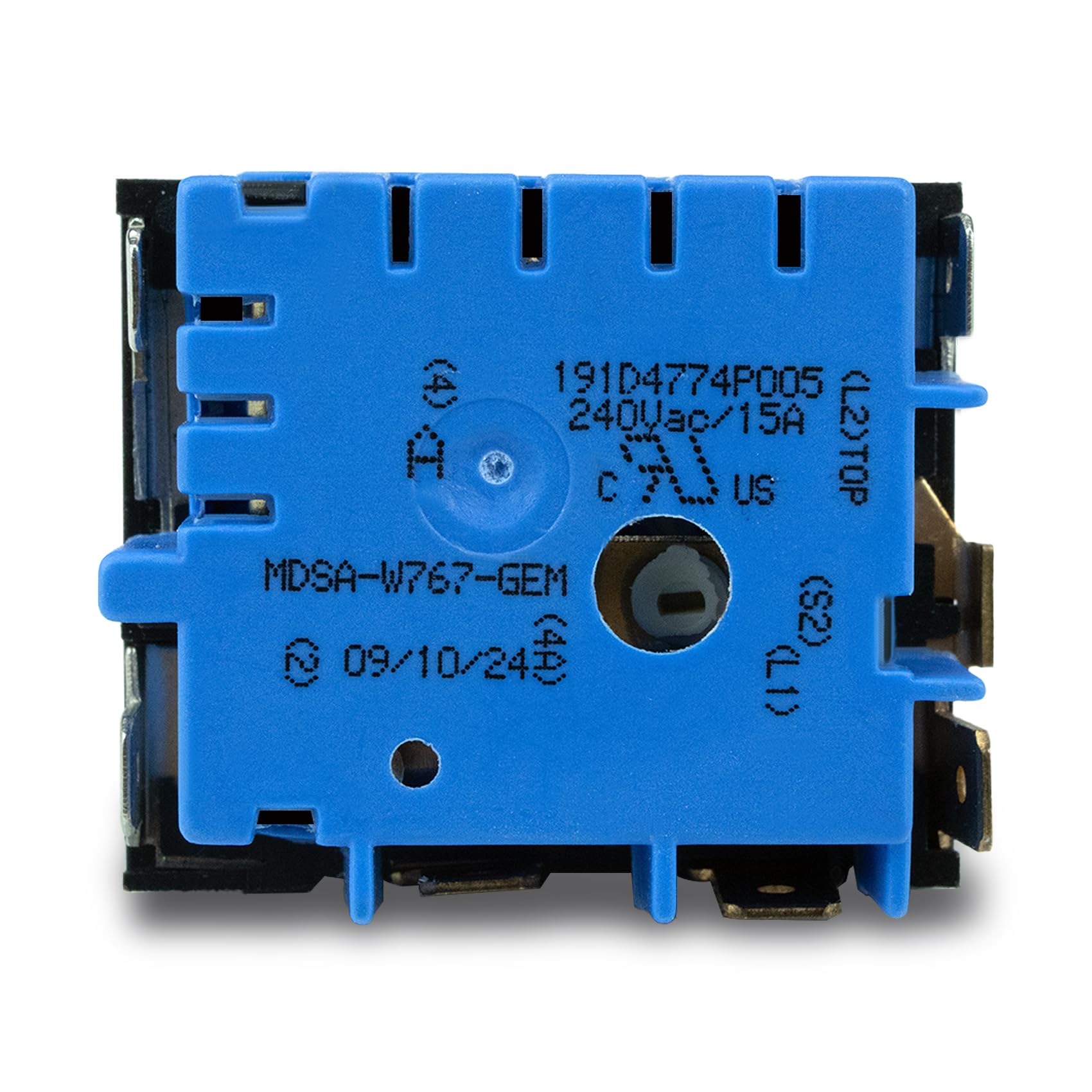 WB24X25013 Range Surface Element Control Switch Replace Parts for MDSA-W767-GEM, PS11729102, AP5999509, PS11729102, 4464832 Compatible with GE Electric Ranges JB6, JB7, JB8, JBS, JS6 PCB JS7 Series