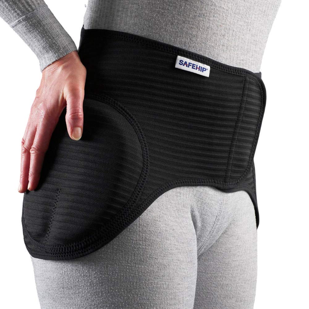 SAFEHIP Active Hip Protector Belt Fall Fracture Injury Prevention Hip Pads for Elderly Seniors, Comfortable and Breathable to Wear for Men and Women, Extra Large 46-50 inches by TYTEX