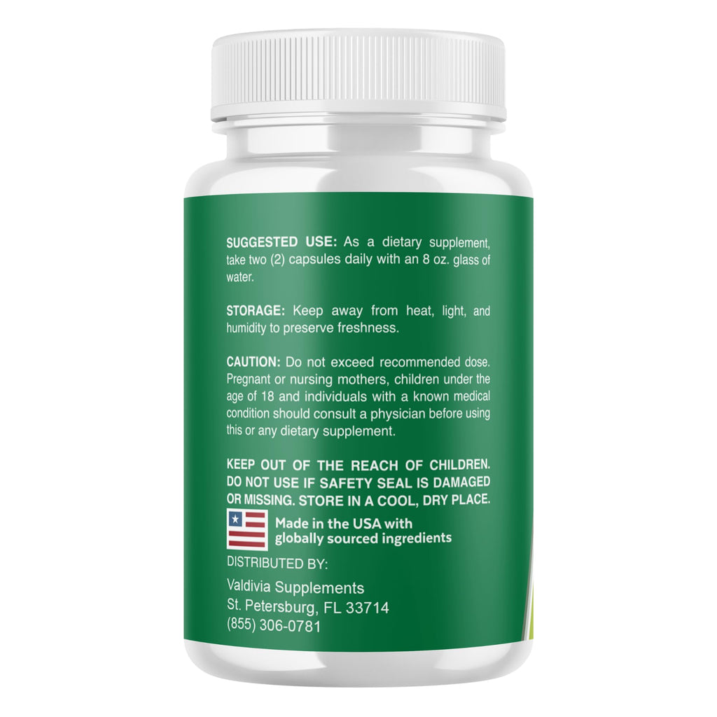 Valdivia (2 Pack) Defenox Capsules - Official Defenox Supplement, Premium Formula, Natural Vitamins for Health & Wellness - 120 Capsules for 2 Months