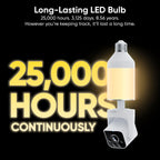 WYZE Bulb Cam - 2K HD Smart Light Bulb Security Camera, E26 Socket