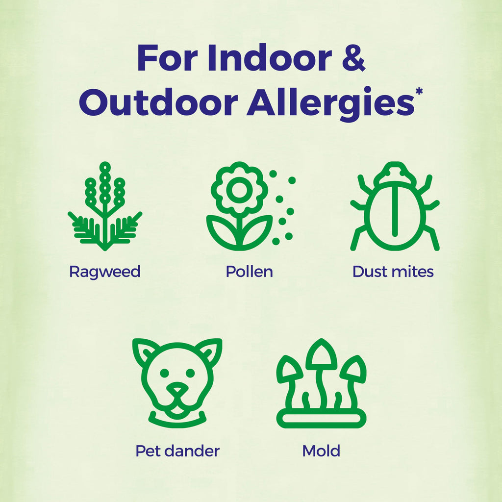 Boiron AllergyCalm Tablets for Relief from Allergy and Hay Fever Symptoms of Sneezing, Runny Nose, and Itchy Eyes or Throat - 120 Count