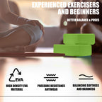 2 Pcs Yoga Blocks, 9"x6"x3" Foam Blocks Yoga Props for Pilates Stretching and Meditation Exercise Blocks Lightweight Yoga Essentials (Avocado green, normal)