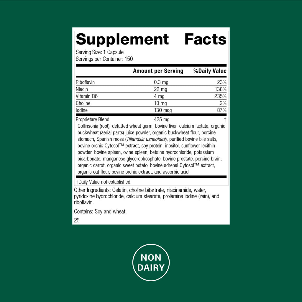 Standard Process Cholaplex - Supplement to Support Heart Health - Supports Healthy Blood Flow & Vascular System - Dietary Supplement to Support Liver Function - 150 Capsules