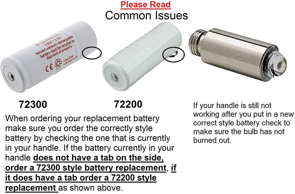 Medical Depots Replacement for Welch Allyn 72200 3.5V Rechargeable Battery