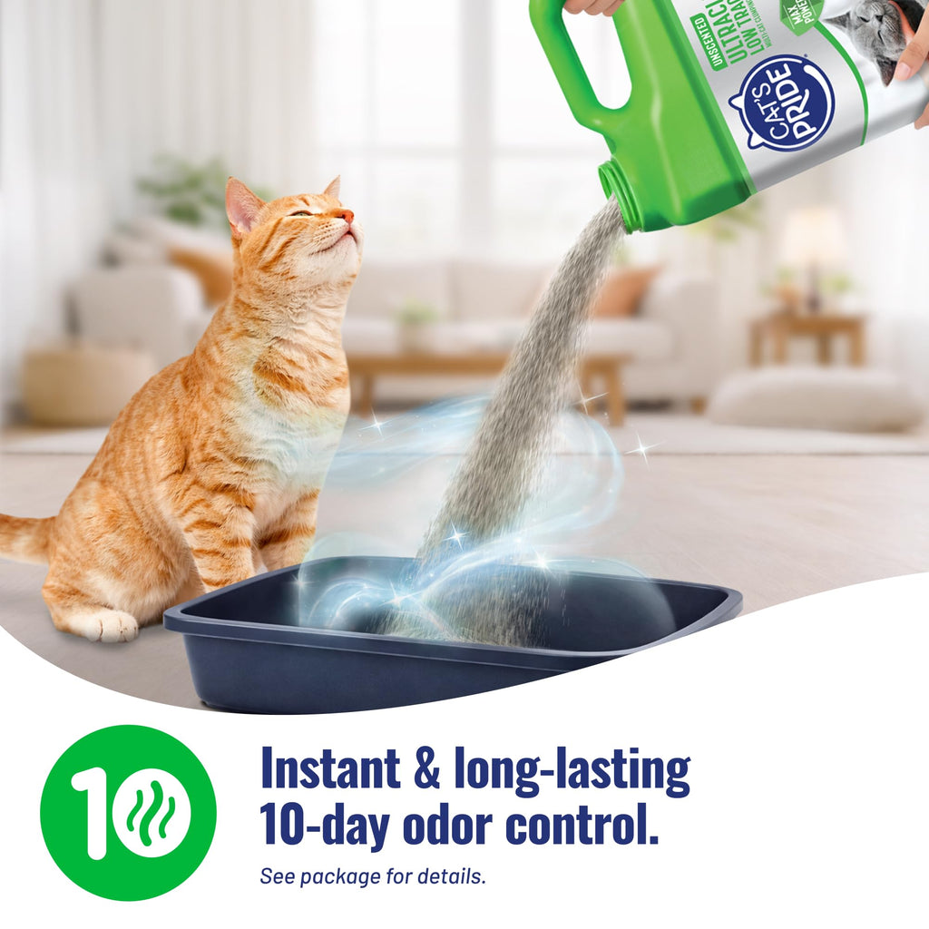 Cat's Pride UltraClean Low Tracking Powerful Clumping Litter Unscented 15lb