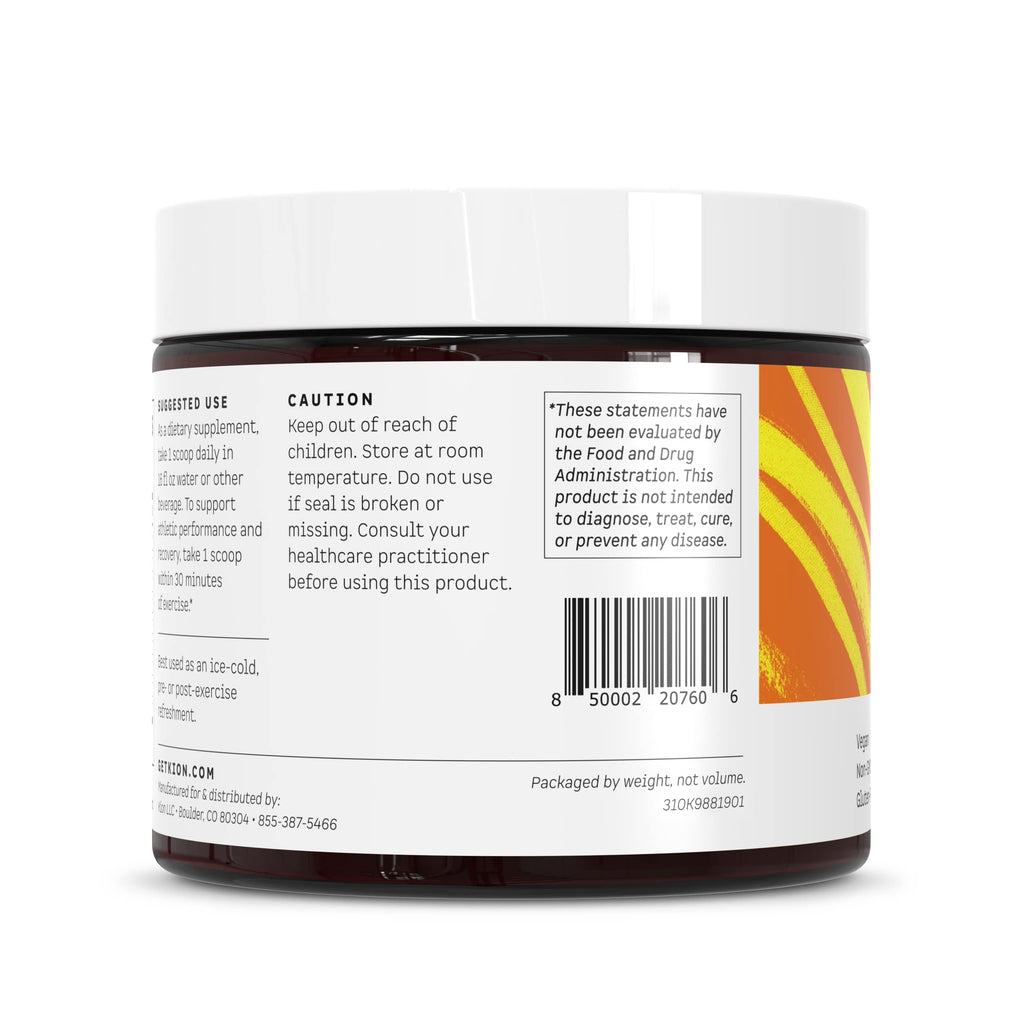 Kion Aminos Essential Amino Acids Powder - Amino Acid Nutritional Supplements, Aminos Powder, Essential Amino Energy No Caffeine, EAAs Amino Acids Powder, BCAA EAA - 30 Servings, Mango