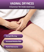 Gynofit Moisturizing Vaginal Gel – Relief from Vaginal Dryness – improving Vaginal Flora for Ease & Comfort – Hygienic Applicator – Hormone & Fragrance Free Vagina Gel (6 Count)