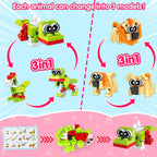 20PCS Mini Animal Building Blocks Birthday Party Favors for Kids 4-8 8-12