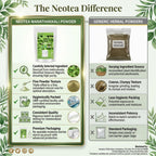 neotea Manathakkali Leaf Powder | Solanum Nigrum | Black Nightshade 300 GM (10.58 OZ) | 100% Pure, Natural Herbal Supplement for Health & Wellness