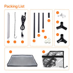 Bstrip Mini Indoor Greenhouse with Grow Light, Tabletop Seed Starting Tent