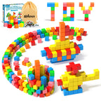 42PCS Magnetic Blocks, Gifts for 3 4 5 6 Year Old, Magnet Building Blocks for Toddlers, Girls & Boys, Sensory - Montessori - Autism - Magnetic Toys for Kids Ages 3-5 4-8