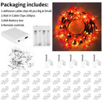 7.55FT 144LED Pink Cherry Blossom Tree Branch Lights for Wall Battery Box