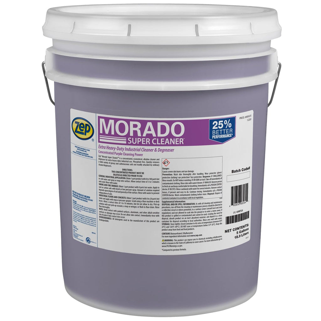 Zep Morado Purple Concentrated Super Cleaner - 5 Gallon (1 Unit)