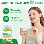VITARENEW Oil of Oregano with Black Seed Oil, 150 Softgels | 2-in-1 Powerful Synergy for Immune Support | High Potency Carvacrol & Thymoquinone, Plant Based & Non-GMO