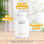 Supersmart Rhodiola Rosea 600mg per Day (Patented & High Strength) - Rhodiolife Rhodiola Supplement - Wild-Crafted - Rosavins 5%, Salidroside 1.8% | Non-GMO & Gluten Free - 60 Vegetarian Capsules