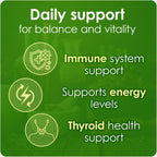 Rabano Yodado Ionized Radish Dietary Liquid Supplement with Iodine, Vitamin B1, B6 & B12, Wellness & Digestive Support, Helps Maintain Natural Energy & Nutrient Balance, 8 Fl Oz, Pack of 3
