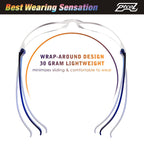 168 BULK PACK Safety Glasses in 7 Colors Unisex Clear Anti-Scratch Protective Goggles Impact Resistant Lens Eyewear with ANSI Z87.1 EN166 Certified Perfect for Construction, Shooting and Laboratory