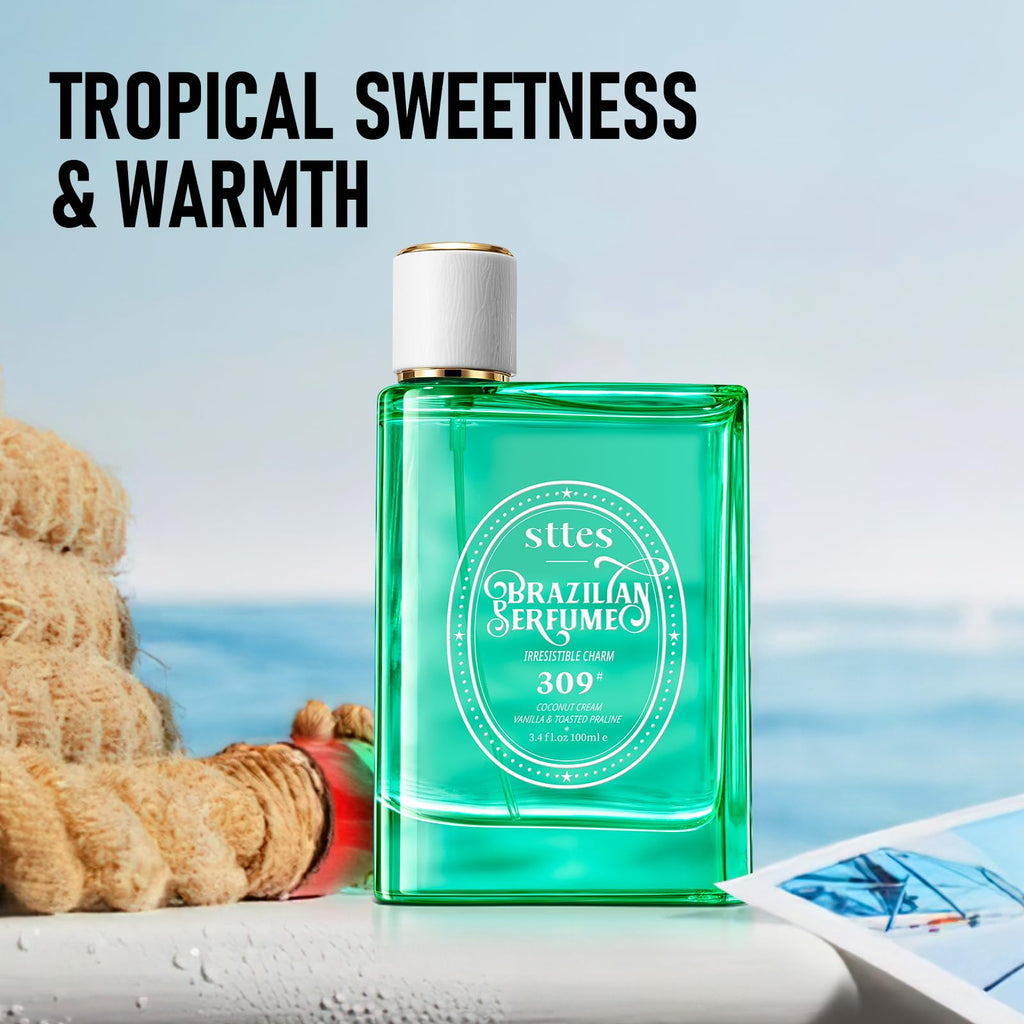 Sttes Perfume 309# (Irresistible Charm) ��� Eau de Parfum 100ml (3.4 fl oz) ��� Coconut Cream, Vanilla, Toasted Praline