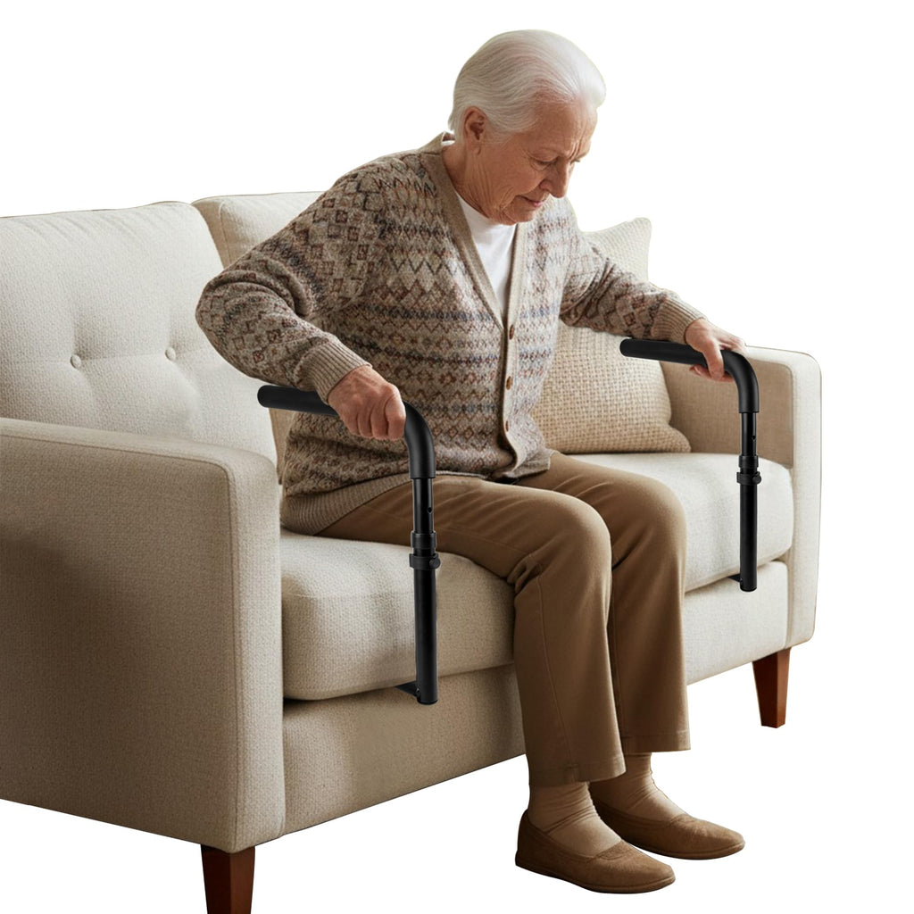 L1 Stand Assist Rail for Couch, Chair Stand Assist Aid for Elderly, Elderly Assistance Products, Disabled, Senior Mobility Aids Adjustable Safety Grab Bar for Sit, Stand, Couch Cane