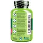 NATURELO Whole Food Multivitamin for Women - with Vitamins, Minerals, & Organic Extracts - Supplement for Energy and Heart Health - Non GMO - 120 Vegan Capsules