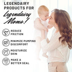 Legendairy Milk Organic Pumping Spray, Lanolin-Free Breast Lubricant, 4 oz