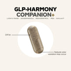 Codeage GLP-Harmony Companion+ Supplement - GLP-1 Agonist Support - Lion's Mane, Pea, Colostrum, Shilajit, Akkermansia, Elder, Citrus Bioflavonoids, Broccoli, Resveratrol - Non-GMO - 60 Capsules