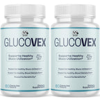 (2 Pack) Glucovex Capsules, Official Glucovex Pills with All Natural Ingredients, Advanced Glucovox Overall Health and Wellness Vitamin Supplement with Max Strength Multivitamin Support (120 Capsules)